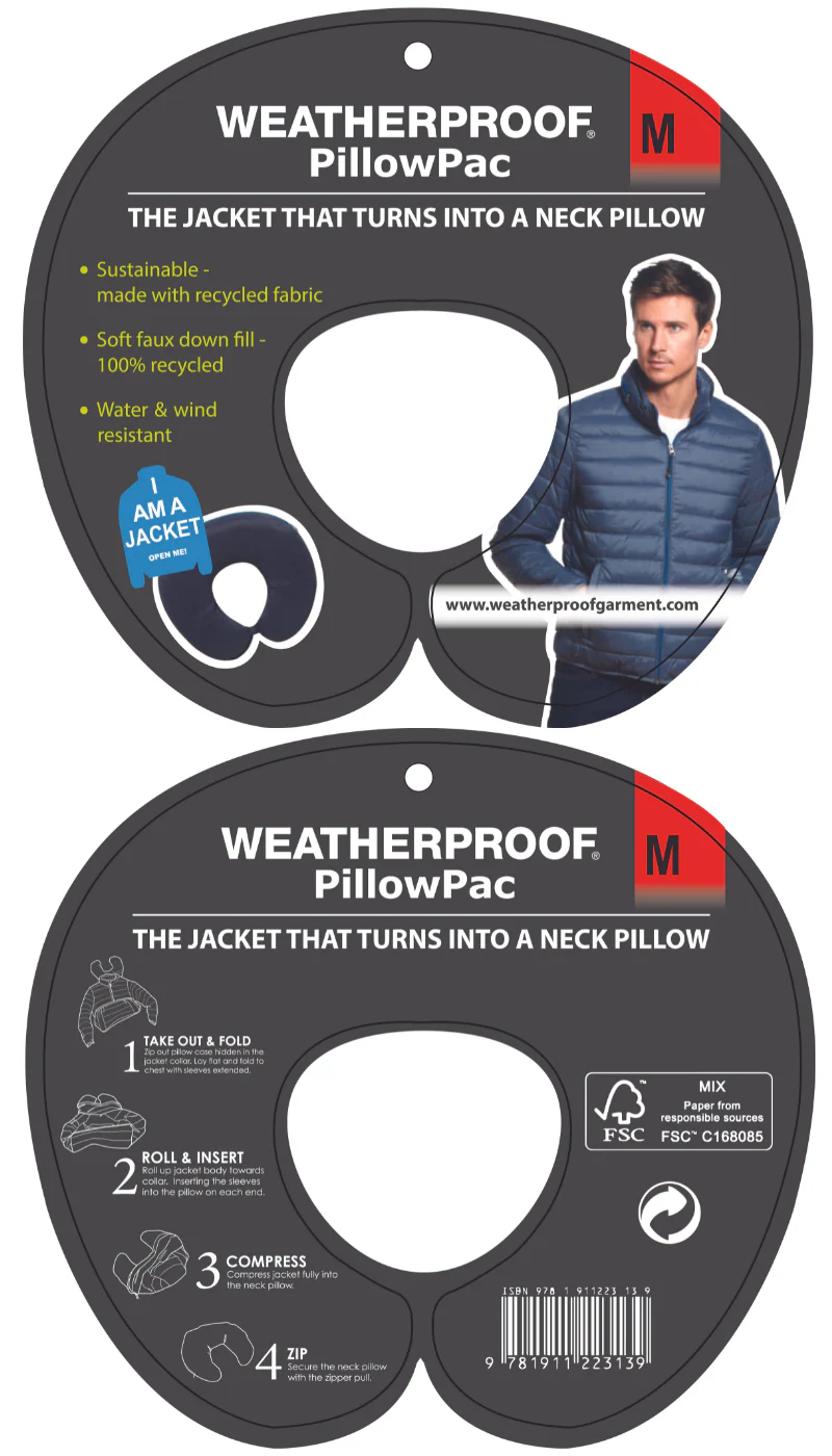 PILLOW PAC PUFFER JACKET - MUSTARD - Image 6