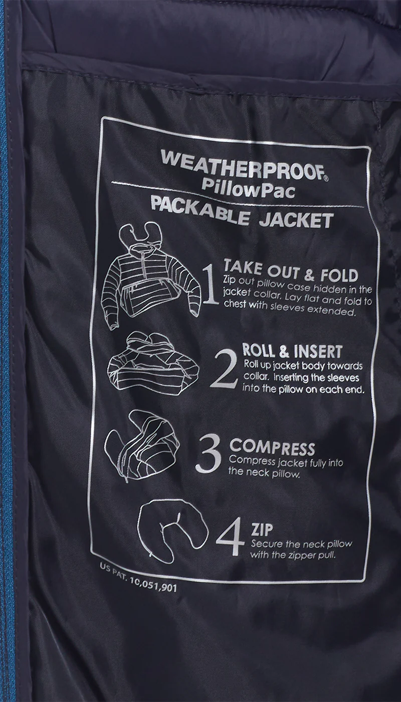 PILLOW PAC PUFFER JACKET - MUSTARD - Image 8